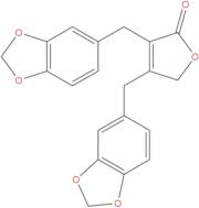 2,3-Di(3',4'-methylenedioxybenzyl)-2-buten-4-olide