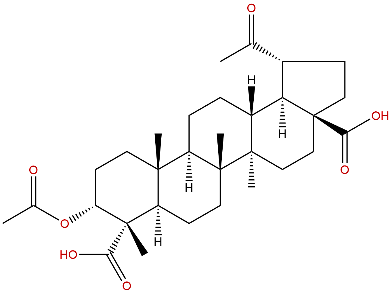 3α-Acetoxy-20-oxo-29-norlupane-23,28-dioic acid