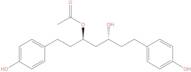 5-Hydroxy-1,7-bis(4-hydroxyphenyl)heptan-3-yl acetate