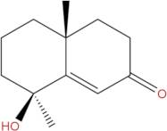 4-Hydroxy-11,12,13-trinor-5-eudesmen-7-one