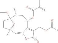 8α-(2-Methylacryloyloxy)-1-O-methylhirsutinolide 13-O-acetate