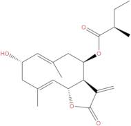 2α-Hydroxy-8β-(2-methylbutyryloxy)costunolide