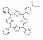 5-mono(4-carboxyphenyl)-10,15,20-triphenyl porphyrin monomethyl ester