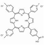 meso-tri(N-Methyl-4-Pyridyl) mono(4-carboxyphenyl) Porphine trichloride