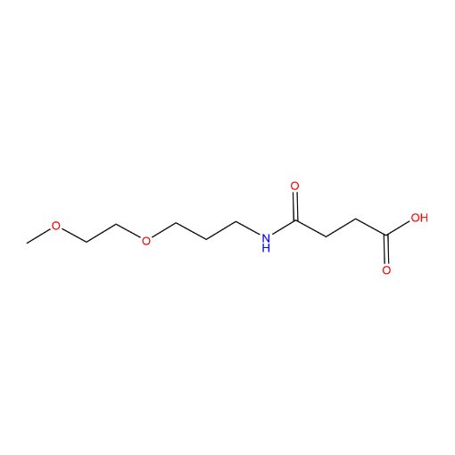 4-[3-(2-Methoxyethoxy)propylamino]-4-oxobutanoic acid (99%)