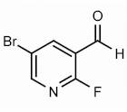 5-Bromo-2-fluoro-3-formylpyridine