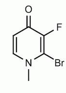 2-Bromo-3-fluoro-1-methylpyridin-4(1H)-one