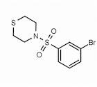 1-[(3-Bromobenzene)sulfonyl]thiomorpholine