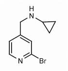 N-((2-Bromopyridin-4-yl)methyl)cyclopropylamine