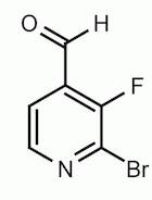 2-Bromo-3-fluoro-4-formylpyridine