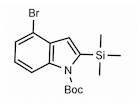 tert-Butyl 4-bromo-2-(trimethylsilyl)-1H-indole-1-carboxylate