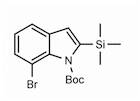 tert-Butyl 7-bromo-2-(trimethylsilyl)-1H-indole-1-carboxylate