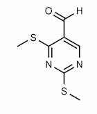 2,4-Bis(methylsulfanyl)pyrimidine-5-carboxaldehyde