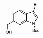 tert-Butyl 3-bromo-6-(hydroxymethyl)-1H-indole-1-carboxylate