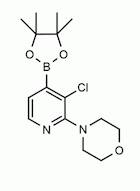 3-Chloro-2-(4-morpholino)pyridine-4-boronic acid pinacol ester