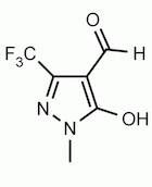 5-Hydroxy-1-methyl-3-(trifluoromethyl)-1H-pyrazole-4-carboxaldehyde
