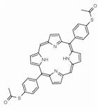 5,15-Di[4-(s-acetylthio)phenyl] porphine