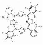 5,15-di(Pentafluorophenyl)-10,20-di(2-carboxyphenyl) porphine