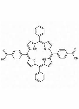 5,15-diphenyl-10,20-di(4-carboxyphenyl)porphine