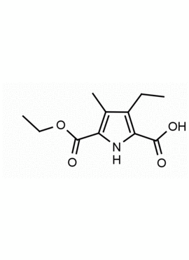 Ethyl 5-carboxy-4-ethyl-3-methyl-2-pyrrolecarboxylate