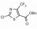 2-Chloro-4-(trifluoromethyl)-5-thiazolecarboxylic acid phenylmethyl ester