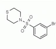 1-[(3-Bromobenzene)sulfonyl]thiomorpholine