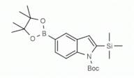 1-(tert-Butoxycarbonyl)-2-(trimethylsilyl)-1H-indol-5-ylboronic acid pinacol ester