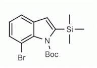 tert-Butyl 7-bromo-2-(trimethylsilyl)-1H-indole-1-carboxylate