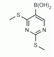 2,4-Bis(methylsulfanyl)pyrimidine-5-boronic acid