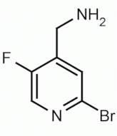 (2-Bromo-5-fluoropyridin-4-yl)methanamine