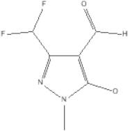 3-(Difluoromethyl)-5-hydroxy-1-methyl-1H-pyrazole-4-carbaldeyhde