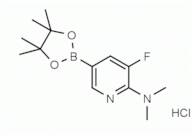 2-(N,N-Dimethylamino)-3-fluoropyridine-5-boronic acid pinacol ester hydrochloride