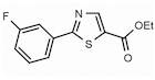 2-(3-Fluoro-phenyl)-thiazole-5-carboxylic acid ethyl ester