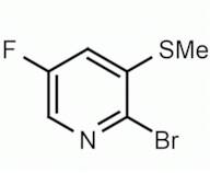 2-Bromo-5-fluoro-3-(methylthio)pyridine