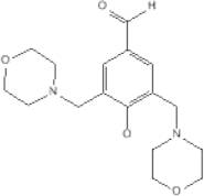 4-Hydroxy-3,5-bis(morpholinomethyl)benzaldehyde