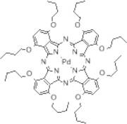 Pd(II) 1,4,8,11,15,18,22,25-octabutoxyphthalocyanine