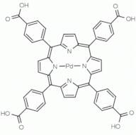 Pd(II) meso-Tetra(4-carboxyphenyl)porphine