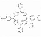 5,15-diphenyl-10-(4-aminophenyl)-20-(4-carboxyphenyl) porphine trihydrochloride