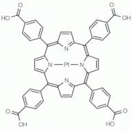 Pt(II) meso-Tetra (4-carboxyphenyl) porphine