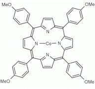 Co(II) meso-Tetra (4-methoxyphenyl) Porphine (1-3% chlorin)