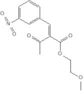 2-Methoxyethyl-2-(3-nitrobenzylidene)acetoacetate