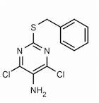 4,6-Dichloro-2-(benzylthio)-5-pyrimidineamine