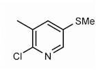 2-Chloro-3-methyl-5-(methylthio)pyridine