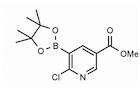 Methyl 6-chloro-5-(4,4,5,5-tetramethyl-1,3,2- dioxaborolan-2-yl)pyridine-3-carboxylate