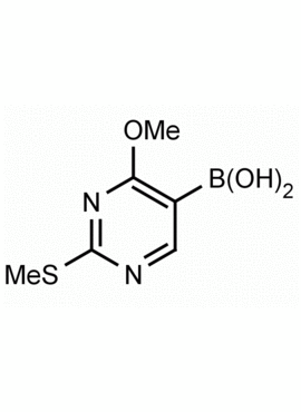 4-Methoxy-2-(methylthio)pyrimidin-5-ylboronic acid