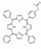 5-[4-(s-acetylthio)phenyl]-10,15,20-triphenyl porphine