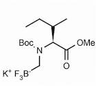 Potassium ((tert-butoxycarbonyl((2S,3S)-1-methoxy-3-methyl-1-oxopentan-2-yl)amino)methyl)trifluoro…