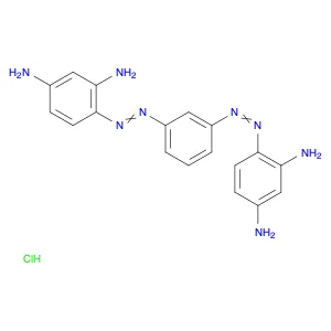 1,3-Benzenediamine, 4,4'-[1,3-phenylenebis(2,1-diazenediyl)]bis-, hydrochloride (1:2)