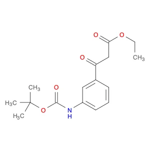 Benzenepropanoic acid, 3-[[(1,1-dimethylethoxy)carbonyl]amino]-β-oxo-, ethyl ester