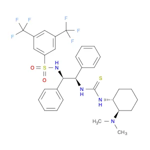 N-((1R,2R)-2-(3-((1R,2R)-2-(Dimethylamino)cyclohexyl)thioureido)-1,2-diphenylethyl)-3,5-bis(triflu…